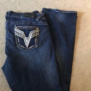 Vigoss The Chelsea Slim Boot Jeans Size 20/33